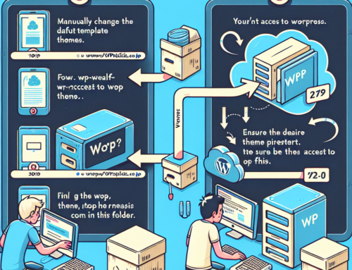 How to change the default theme if you don’t have access to the panel of WordPress